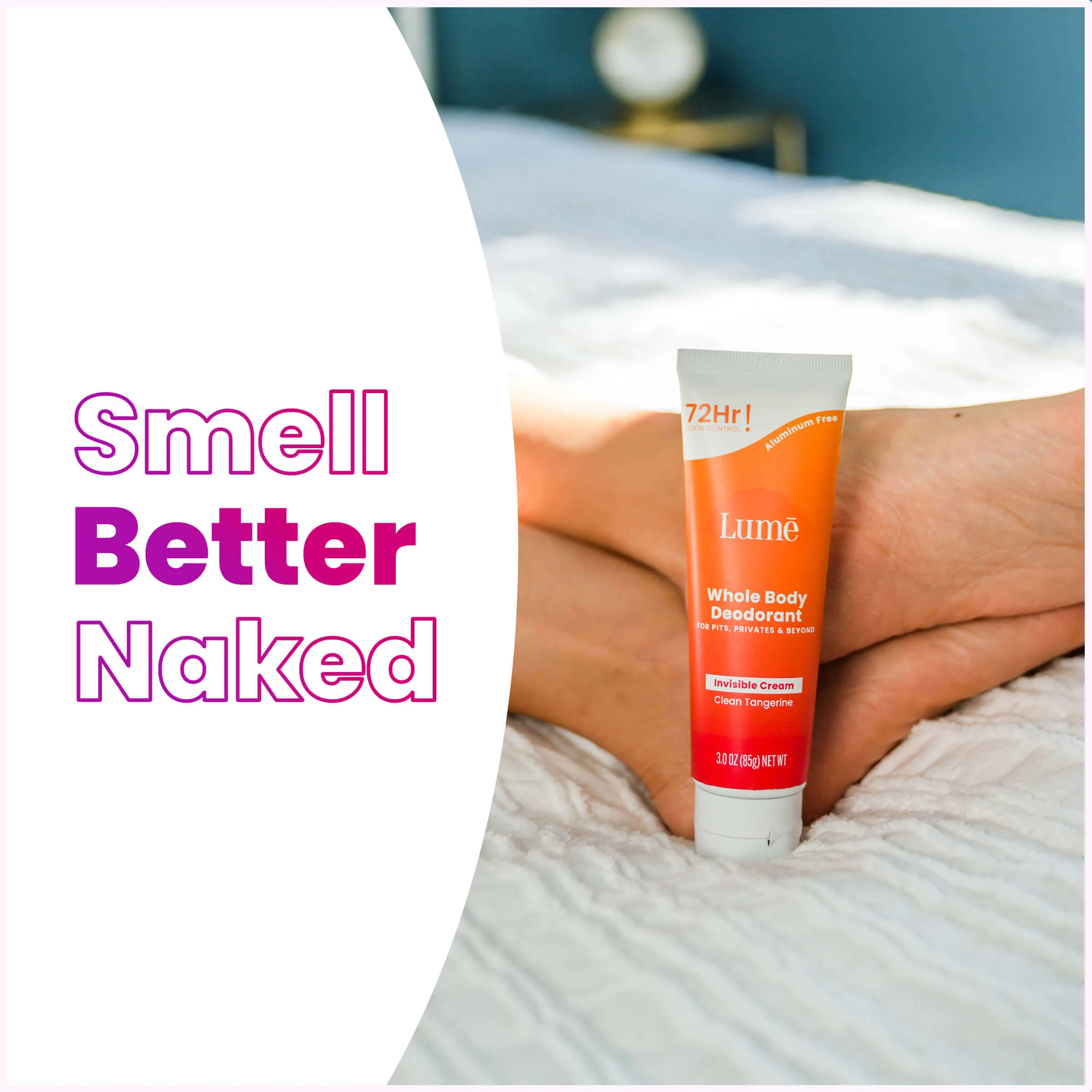 Clean Tangerine | Cream Deodorant Tube - Image 3