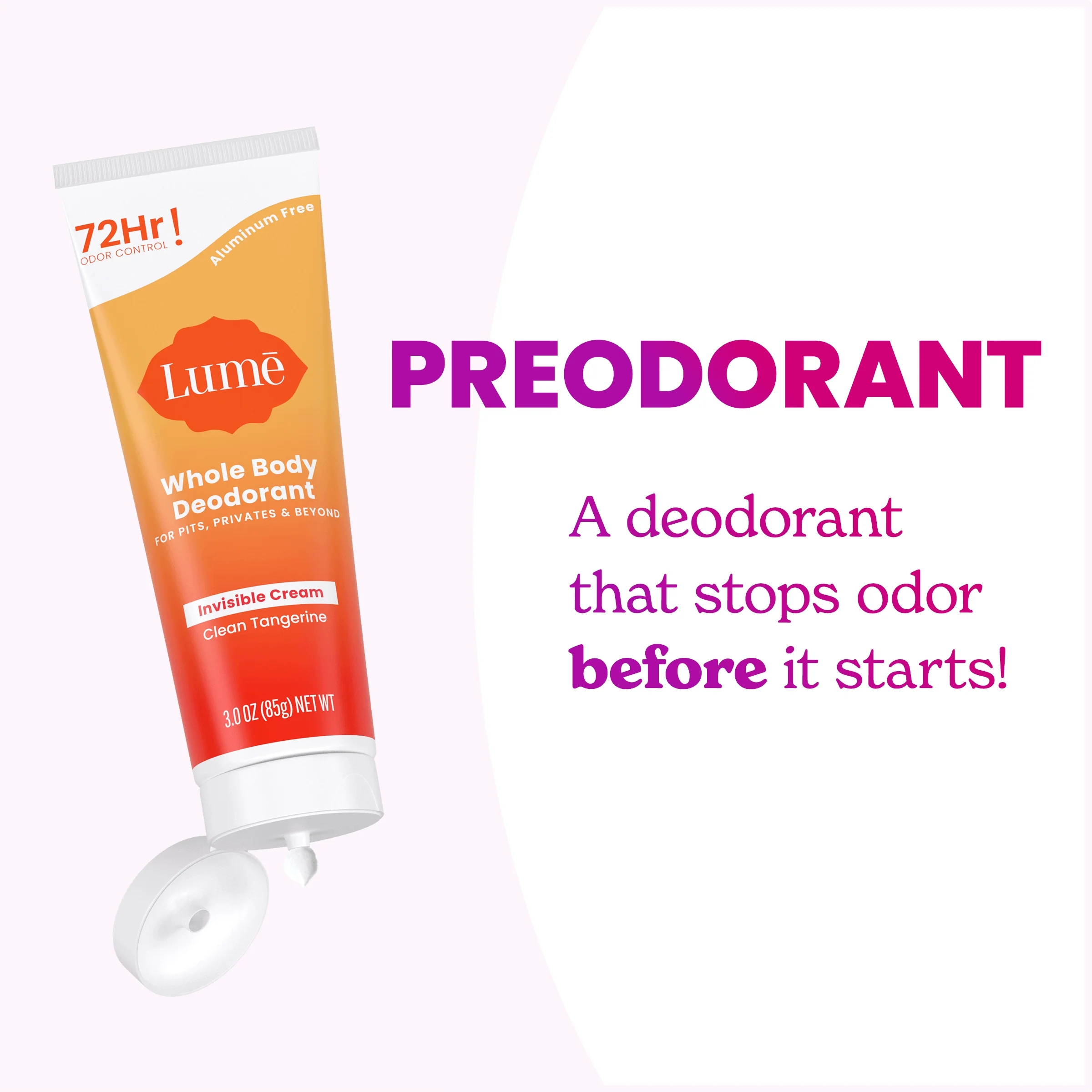 Clean Tangerine | Cream Deodorant Tube - Image 5