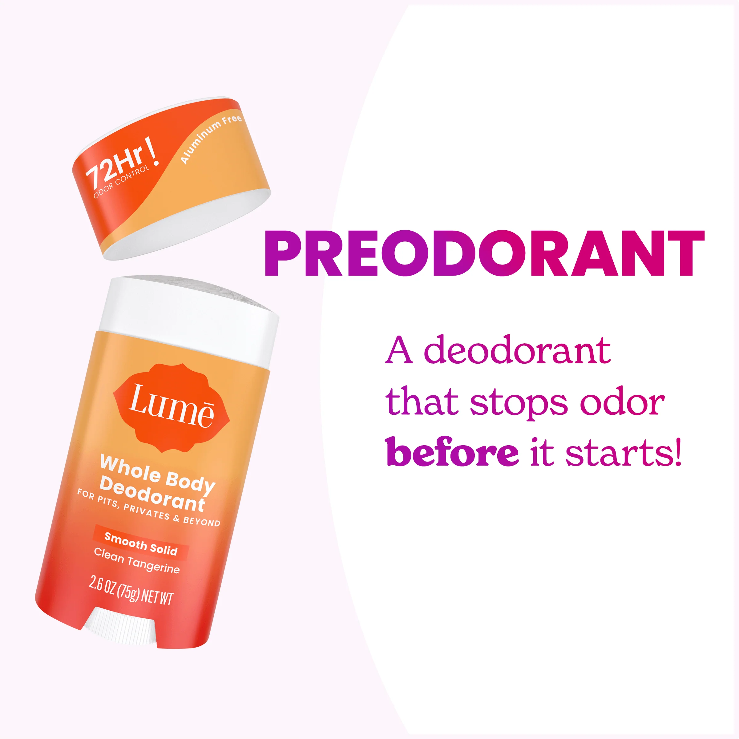 Clean Tangerine | Solid Deo Stick - Image 5