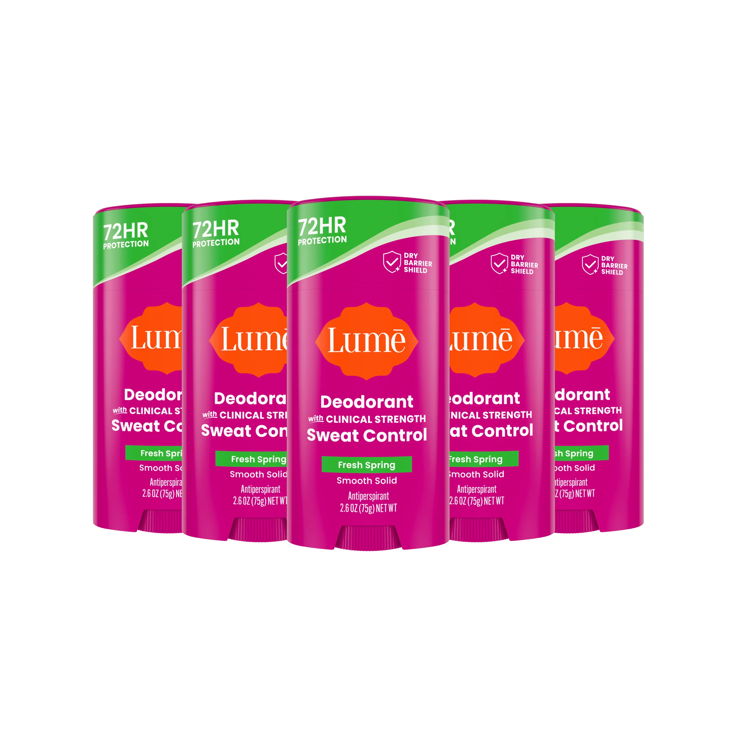 Fresh Spring | Sweat Control Solid Deodorant 5-Pack