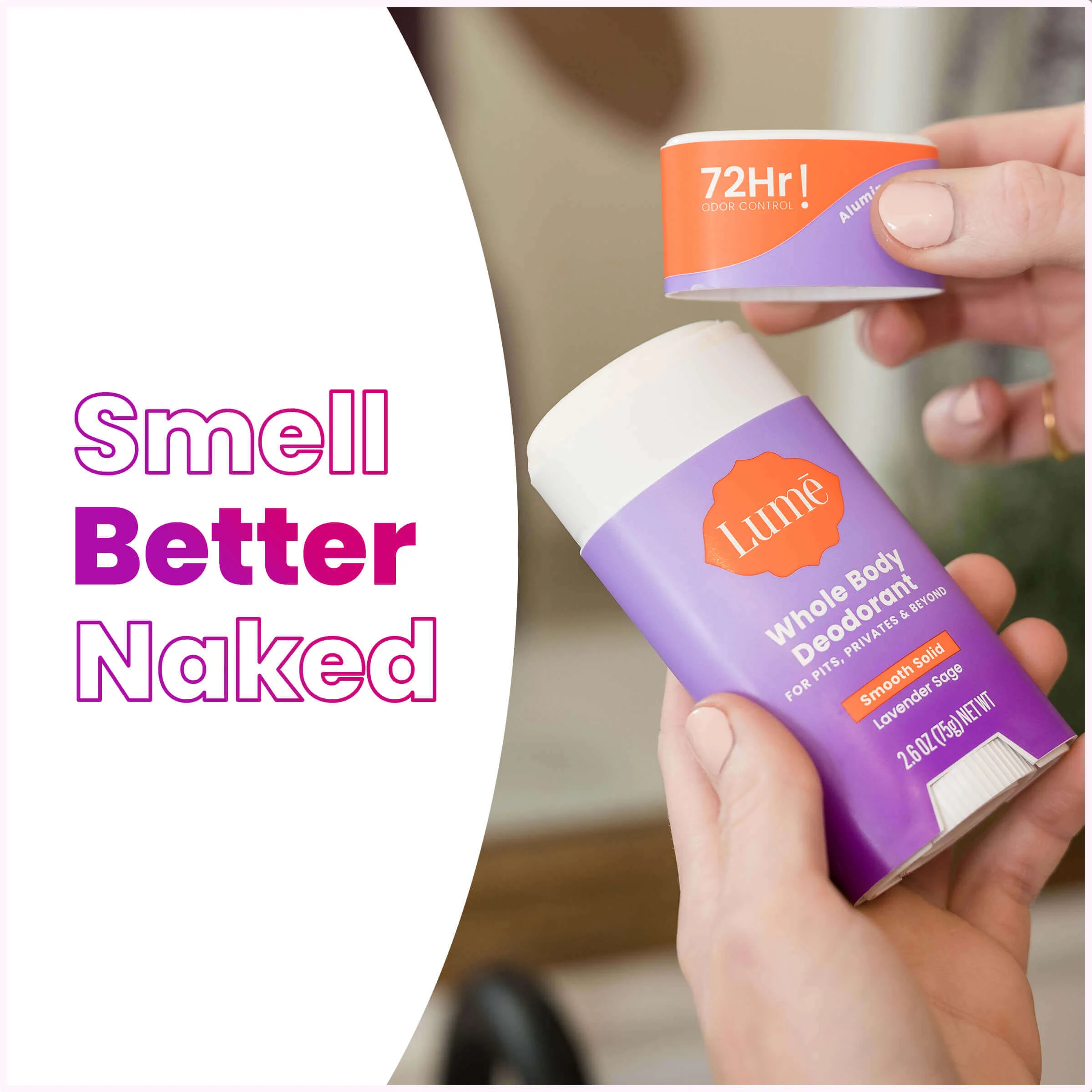 Lavender Sage | Solid Stick Deodorant 5-Pack - Image 4