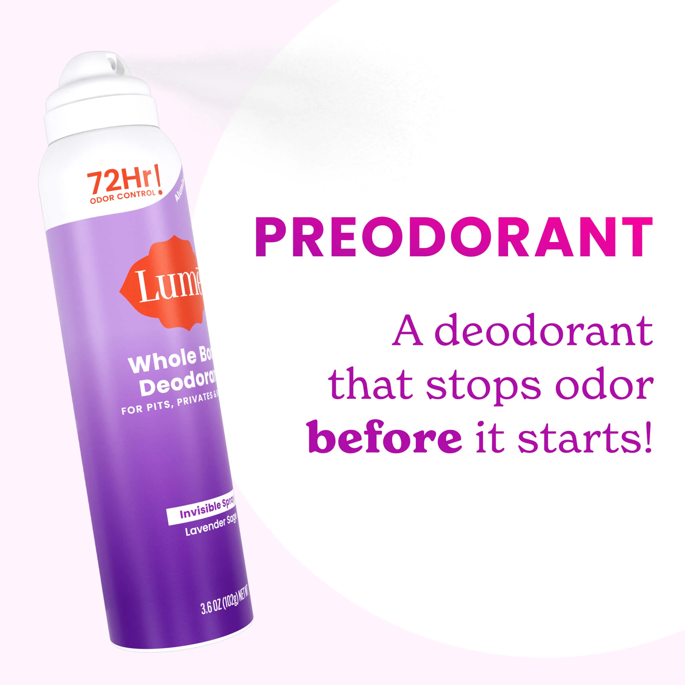 Lavender Sage | Spray Deodorant - Image 5