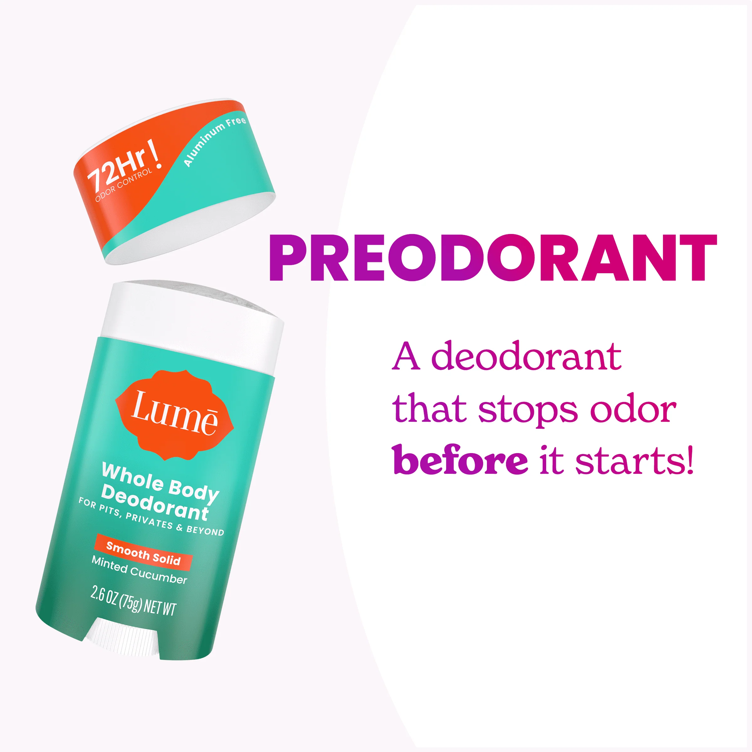 Minted Cucumber | Solid Deodorant Stick - Image 5