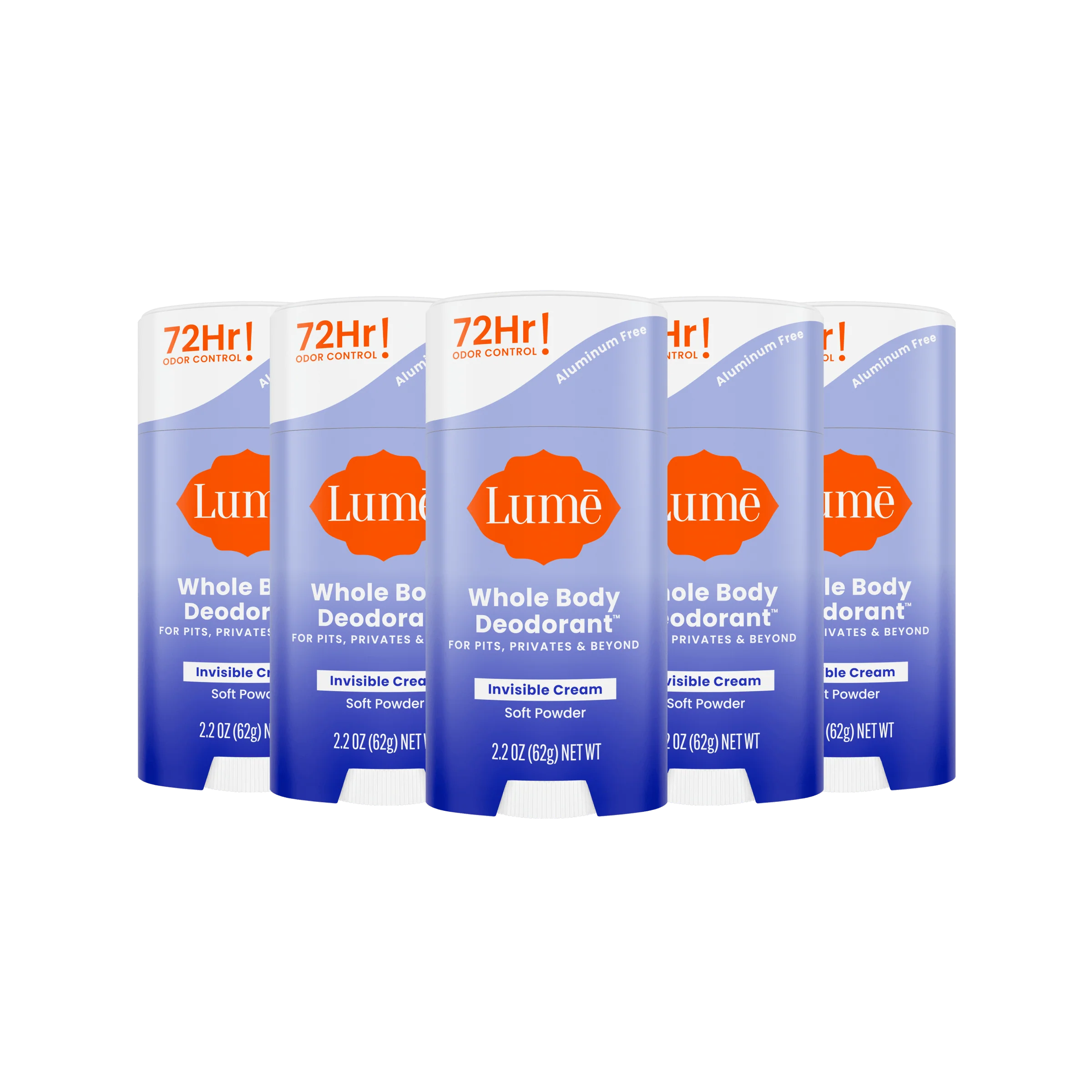 Soft Powder | Cream Stick Deodorant 5-Pack