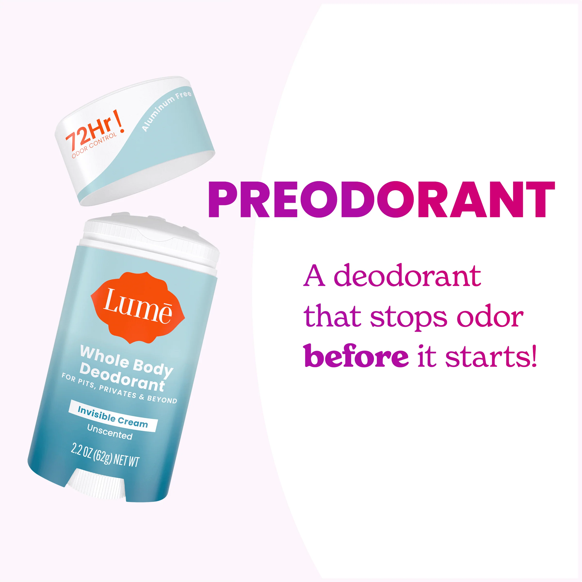 Unscented | Cream Deodorant Stick - Image 5